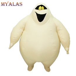 Mascot doll costume Mummy Inflatable Mascot Costume Monster Snowman Fancy Dress Party Costume Adult For Halloween Movie Character