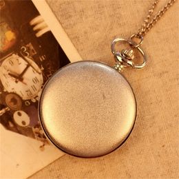 2020 Fashion Luxury Vintage Men's Pocket Watch Stainless Steel Eagle Fashion Necklace Pendant Pocket Watch Relogio Masculino T200502