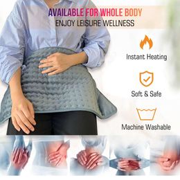 Carpets Heating Pad Back Therapy Electric Physiotherapy Small Blanket Heat Modes With 2hrs TimerCarpets