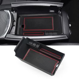 Car Organiser RUIYA For C-Klasse W206 2022 Armrest Box Storage Central Control Container Auto Interior Accessories Red