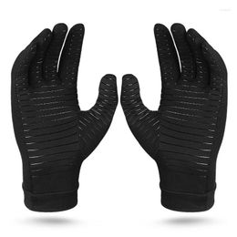 Ski Gloves Compression Full Finger Arthritis Highest Fitness Protection Non-slip Fit For Men & Women