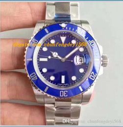 V12 Version Mens Automatic Watch 3 Colour Ceramic Bezel Eta 2836 Or 3135 Movement Date Men 116610 Luminescent Sapphire glass Box/Certificate