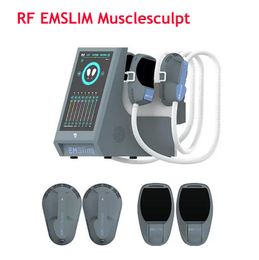 NEW RF HIEMT EMslim Electromagnetic Muscle Building Slimming Fat loss EMS Body Machine CE FDA Approval 2 years Warranty