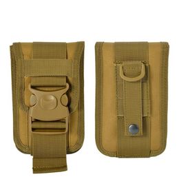 C15 Mini portable money clips outdoor sports tactical army fan Molle mobile phone bag waist quick open bags