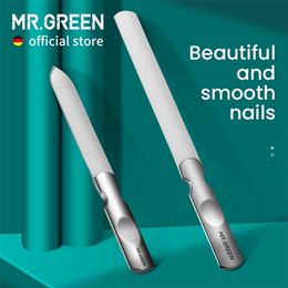 MR.GREEN Double Sided Files Stainless Steel Manicure Pedicure Grooming For Professional Finger Toe Nail Tools 220607