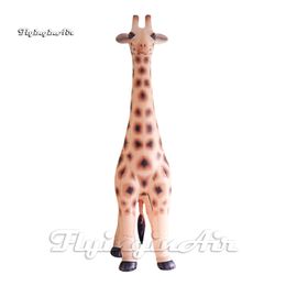 Parade Performance Inflatable Giraffe Balloon 3m/6m Animal Model Air Blow Up Giraffe With Long Neck For Event