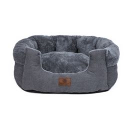 Super Comfy Velvet Fleece Nest Model Round Shape Dog Beds Pet Cat Cave for Dogs and Cats Anti Skid Cotton Material Y200330