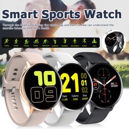 Top quality S20 Watches 44mm SmartWatch IP68 Waterproof Real Heart Rate Watches Smart Watch DropShipping mood tracker answer call passometer boold pressure