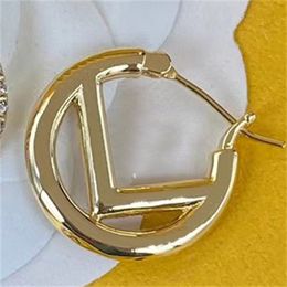 Stud New Fashion Stud Earring Designer Letter Earrings Women Diamond Pearl Gold Luxury Jewellery Anniversary Gift High Quality J230717