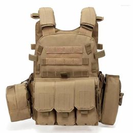 Men's Vests Tactical Vest Military Army Combat Training Body Armour Outdoor Hunting Sport Protection Kare22