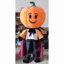 Halloween pumpkin Mascot Costume simulation Cartoon Anime theme character Adults Size Christmas Outdoor Advertising Outfit Suit