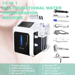 10 in 1 Hydra Dermabrasion Spa Center Facial Machine Multifunctional Microdermabrasion Face Lifting skin tightening Machine