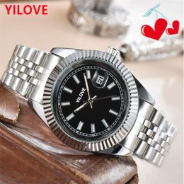 Women Mens Quartz Imported Movement Watch 40mm Stainless Steel Strap Clock Montre Luxury Gifts Diamonds Business Waterproof Calendar Mute Wristwatches