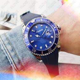 High Quality Full Stainless Steel Case Watch Japan Quartz Movement Men Clock Waterproof Montre De Luxe Gifts Rubber Strap Sports Style Mission Wristwatches