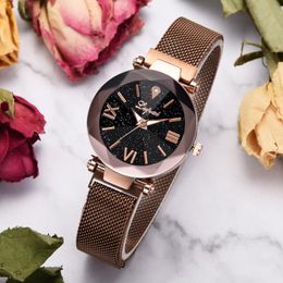 Wristwatches Luxury Watches Quartz Watch For Women Stainless Steel Dial Casual Elegant Bracelet Ladies' Fine Montre FemmeWristwatches