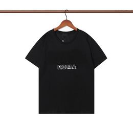 Mens Designer T Shirts Men T-shirt Women Clothing Summer Casual Crew Neck Short Sleeve Fashion Shirt for Male Size S-2XL