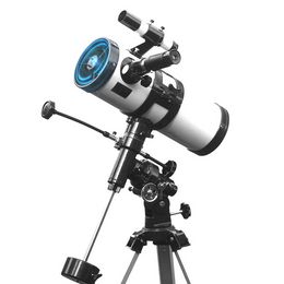 Outdoor Astronomical Telescopes F1000114EQ Monocular Telescope Beginner Reflector Telescope