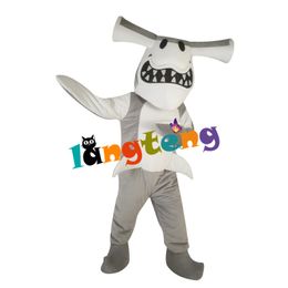 Mascot doll costume 905 Grey Shark Tiger Shark Mascot Costume Adult Cospla Cartoon Character Suit For Life Size
