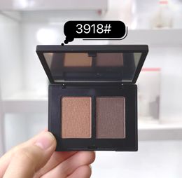 Wholesale Brand Duo Eyeshadow 2.2g Two Colours Eye Shadow Platette 3918 Cordura Shimmer Glitter High Quality Warm Tender Natural Eye Shadow Makeup