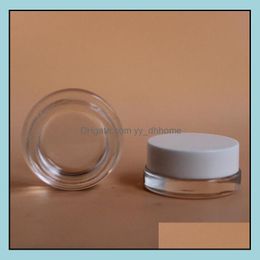 Packing Bottles Office School Business Industrial Best Selling 5G Glass Jar Stash Container Mini Small B Dhuzm