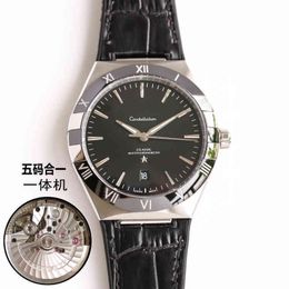 Luxury Fashion Watches for Mens Mechanical Wristwatches Ome Henghui Constellation Steel Band Fully Automatic Designer