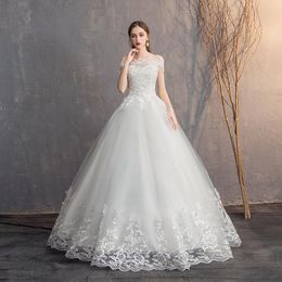 Other Wedding Dresses 2022 Off The Shoulder Lace Dress Bridal Made In China Simple Embroidery Vestido De NoivaOther