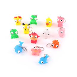 convex eye doll keychain fidget toys bump eye key buckle childrens vent squeeze small toy decompression surprise wholesale