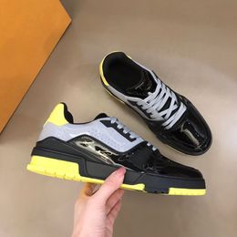 High-quality Men's hot-selling fashion catwalk casual shoes soft leather sneakers thick-soled flat-soled comfortable shoes EUR38-45 mkjk00005 ADAWS