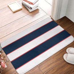 Carpets Stripe Plaid Vintage Doormat Rectangle Polyeste Bathroom Living Room Floor Carpet Home Rug Door Mat Anti Slip Foot Pad