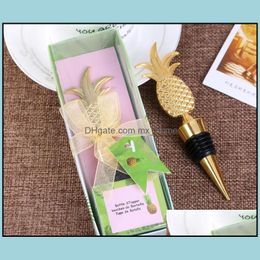 Bar Tools Barware Kitchen Dining Home Garden Pine Wine Stopper In Gift Boxes Champagne Bottle Vacuum Sealed Dhqot