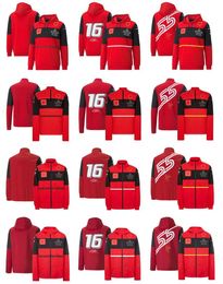 F1 formula one sweater 2022 new zipper racing suit men's team hoodie casual sports sweater