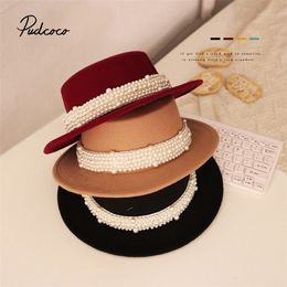 Caps & Hats 2 6T Infant Kids Baby Girls Retro Top Hat Autumn Winter Korean Child 220824