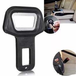Dual-use opener Cars Safety belt Clip Car Seat Belt Buckle Vehicle-mounted Bottle Openers Black Hot Selling