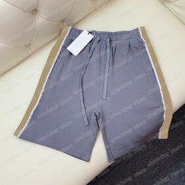 22ss Mens designer Shorts pants Reflective strip letter Spring summer Casual Trousers black Grey green xinxinbuy XS-L