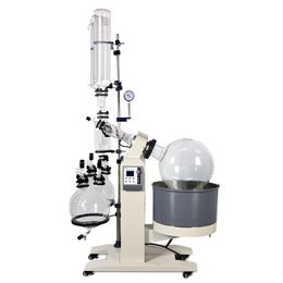 ZZKD Lab Supplies R1050 50L Rotary Evaporator Double Condenser Double Receiving Flasks Apparatus