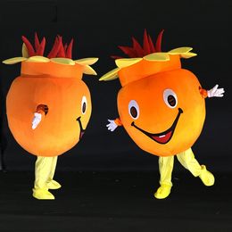 Mascot doll costume Pomegranate cartoon Mascot Costumes fruit adult size opening event outfit for halloween christmas carvinal party customi