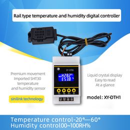 thermostat with humidity control Australia - Energy Power XY-DTH1 DC6-30V Digital Ttat Temperature Humidity Controller Humidistat Thermometer Hygrometer Control Switch