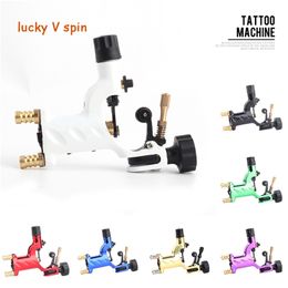 Luck v spin Rotary Tattoo Machine Shader Liner 7 Colors Assorted Tatoo Motor Gun Kits Supply For Artists 220624