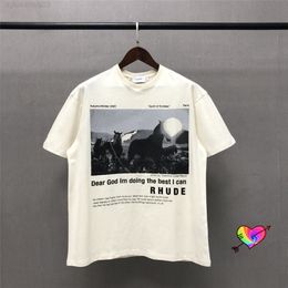 Apricot Photo T-shirt Men Women High Quality Spirit God Graghic Print Tee Collar Tag Short Sleeve