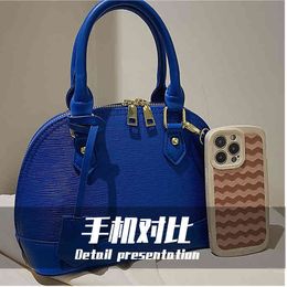Handbags 70% Off bag new shell women's 2022 spring hand popular solid Colour sling one shoulder texture messenger purses