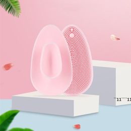 Silicone Face Scrubber Manual Facial Cleansing Brush Pad Soft Face Cleanser for Exfoliating and Massage Pore for All Skin Types