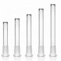 Hookahs glass downstem diffuser with 18mm Male to 14mm Female Diffused Down Stem for Glass Bong Water Smoking Pipes