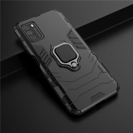 Magnetic Ring Holder Shockproof Armour Cases for Xiaomi Poco m3 x3 Pro Soft Hybrid TPU Hard PC Stand Back Cover for Poco x3 NFC