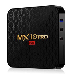 1 set top box 2 tv UK - MX10 PRO Smart TV Box Android 8 1 4GB RAM 32GB ROM 2 4G 5G WiFi Media Player Google Set Top Box yanwen299w