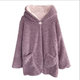 Little camel down fairy clothes thickened hooded Korean casual jacket women T200212