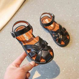 Princess Roman Sandals 2022 Baby Summer Fashion Cut-Outs Shoe for Child Girls Beach Non-slip Shoes Kid Sandals 1 2 3 4 5 6 Years G220523