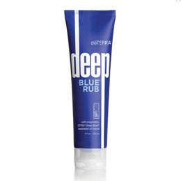 Olio essenziale Fondotinta Primer Corpo Cura della pelle Deep BLUE RUB Crema topica 120ml lozioni