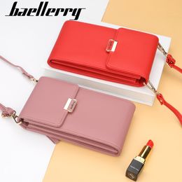 Phone Changes Storage Bag Women Girl Wallet PU Zipper Shoulder Organizer Storage Pouch Handbag 5191-YFA