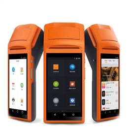 Android5.1 OS Portable thermal printer Thermal wireless bluetooth wifi Android PDA 3G Food Distribution