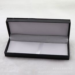 Cardboard Paper Case Gift Box Closure Pen Boxes Black flip type Gifts Pen Cases